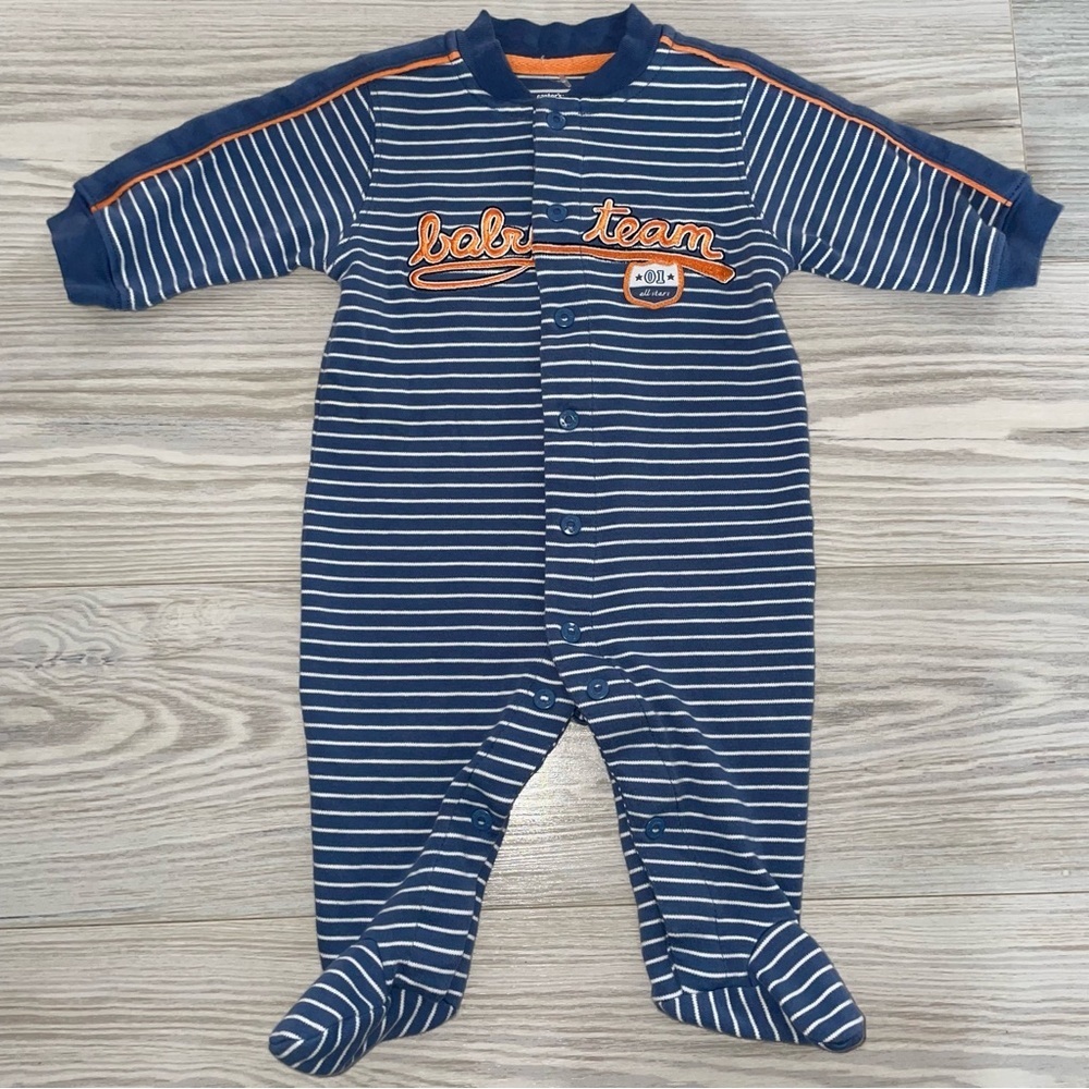 Carter’s Baby Boys “Baby Team” Sleep & Play 3 Months
